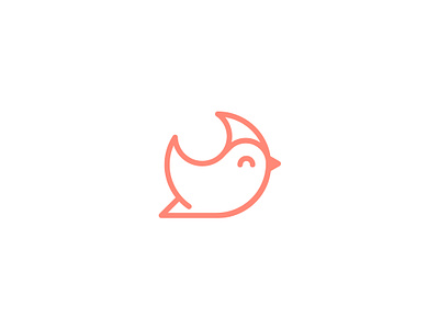 Minimalist Round Line Bird Logo Design abstract animal art bird brand identity branding circle design freedom geometric graphic design line logo minimalist modern nature playful round visual identity wildlife