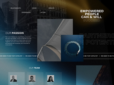 Continuum Site Concepting agency animation design grand rapids graphic design gsap landing page nonprofit responsive style tile ui ux visual design web design website