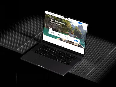 Travel Landing Page Design dribbble landingpage traveldesign ui uxui webdesign