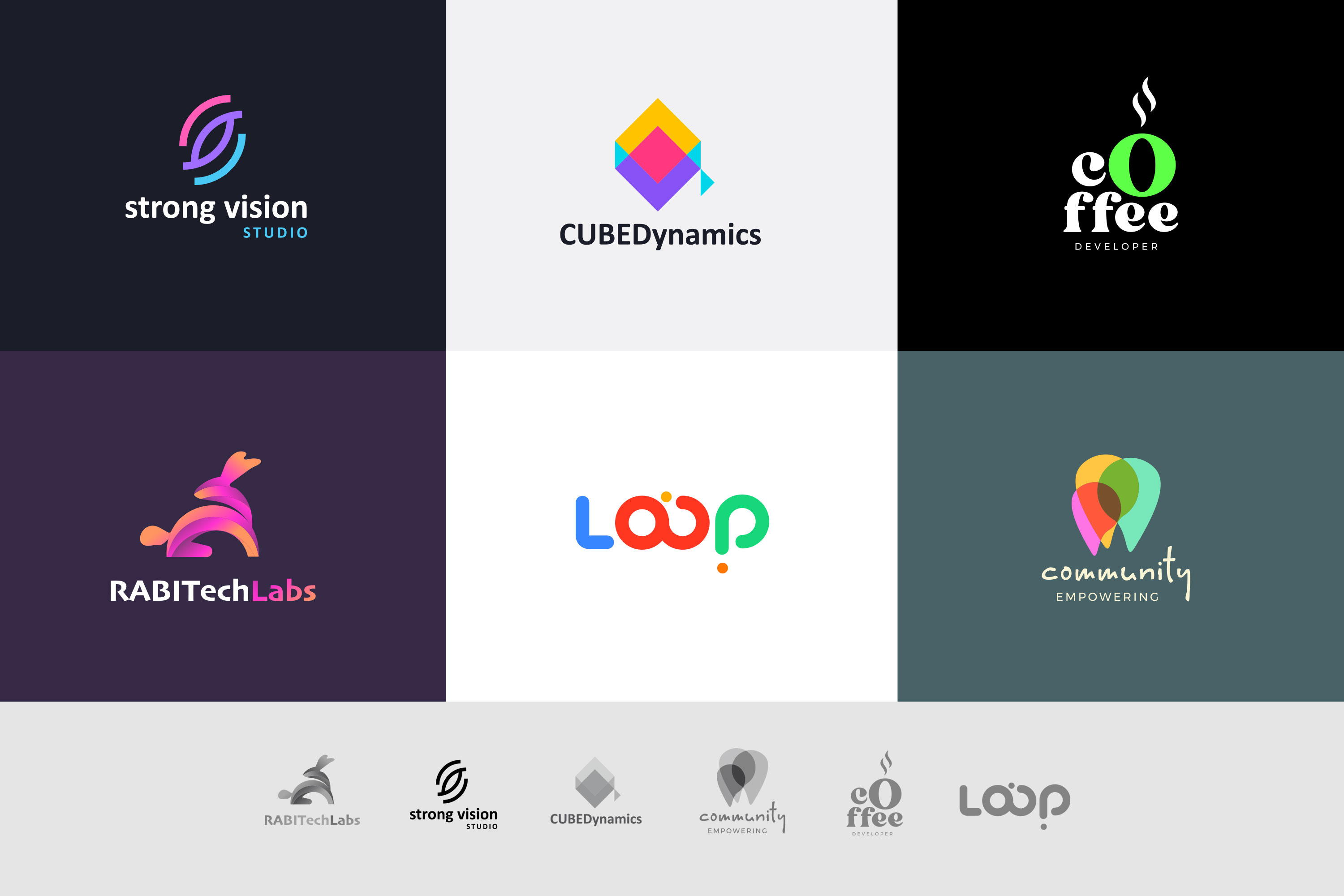 Example of High Impact Logo With Case Study