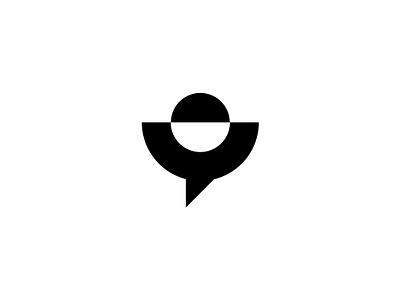 Dot and Message Icon Modern Logo Design for Messenger App app brand identity branding chat communication conversation design dot graphic design icon logo design message messenger minimalist modern social media speech startup text visual identity