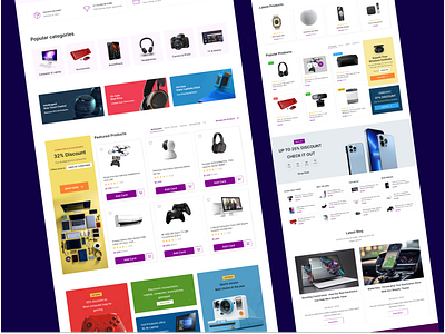 Aswaaq Ecommerce SaaS - Landing Demo demo ecommerce interface product store ui visual website