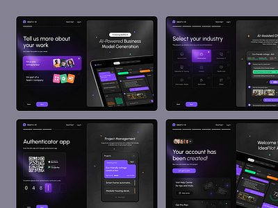 Onboarding AI-Powered SaaS Platform ai ai platform dashboard figma onboarding platform responsive design saas ui ui design user centric design web design