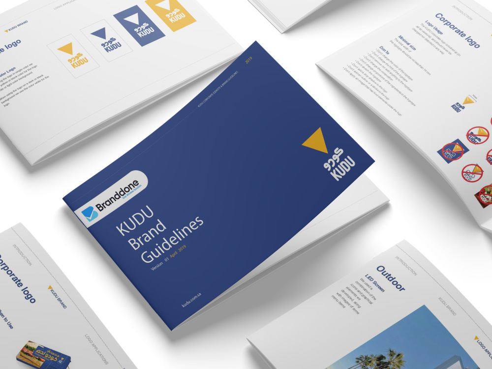 Example of Detailed Brand Book Design