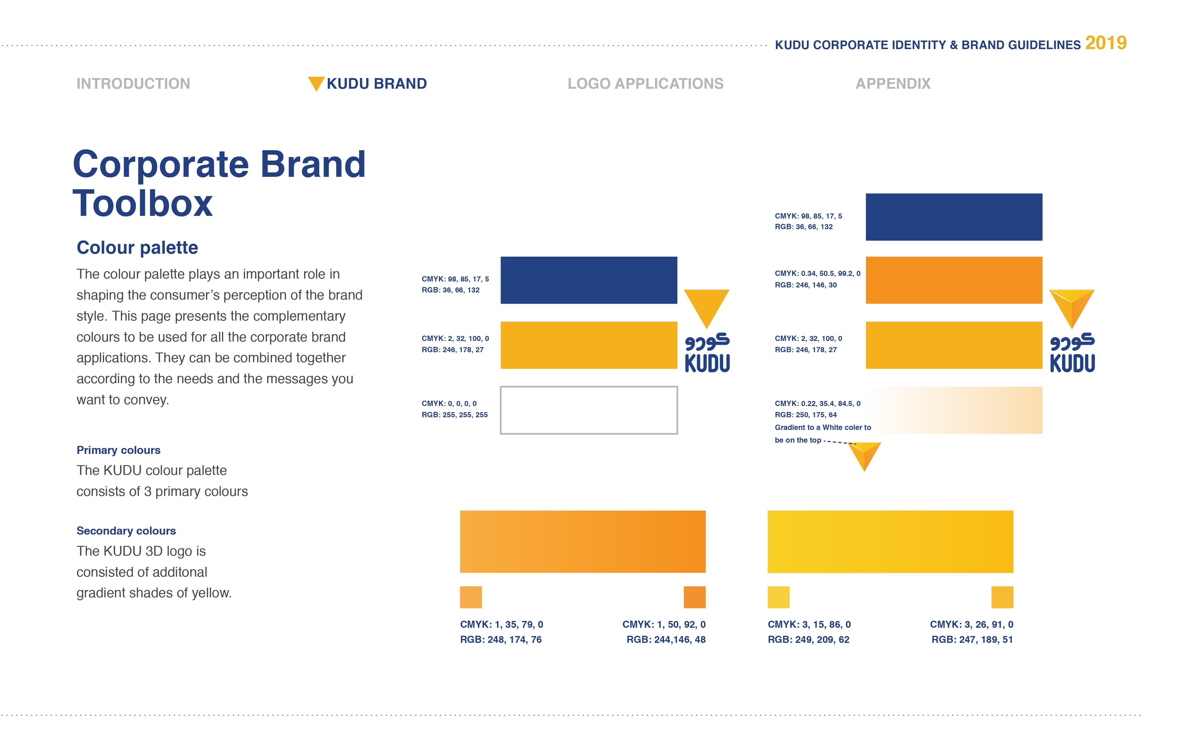 Example of Brand Identity & Brandbook Design