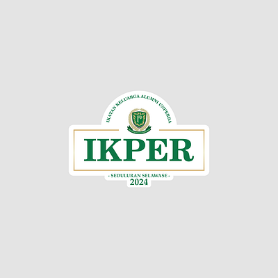 IKPER - Logo alumni unperba brand branding desain logo alumni desain logo unperba alumni desainer grafis ngapak design fyp graph area graphic design ikper unperba illustration indonesia lfl logo logo ikper logogram logos unperba vector