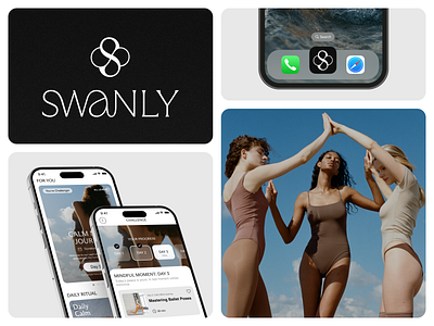 Swanly app design design graphic design ios app ui