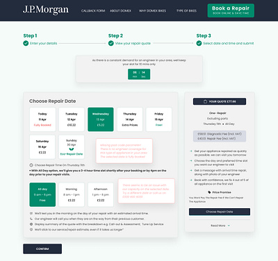 Repair Dashboard Design dashboard design ui ui design uiux ux website design