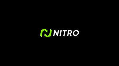 Nitro Fitness logo applogo branding design fitness gym letter n logo logo design logodesign logoinspire