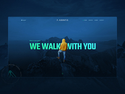 Adentis Portugal / Website animation branding logo ui website