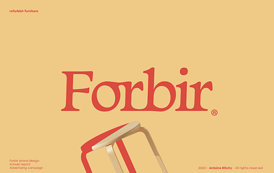 Forbir branding 3d branding design graphic design logo motion graphics typography