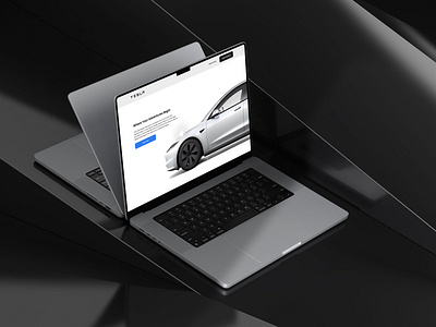 Tesla Model 3 Landing Page | UI Animation animation branding carwebsite cleanui design figma moderndesign motion graphics ui uiux ux web design