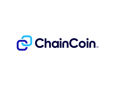 ChainCoin - Logo Design (Unused & For Sale) blockchain blue branding c chain coin connection crypto cryptocurrency design digital fintech lock logo minimal modern monogram simple tech