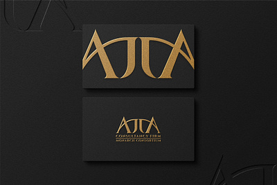 AJJA - Logo Design brand branding consulting graphic design illustrator logo logo design logo folio logofolio luxury modern profesional vector