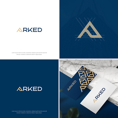 Arked - Logo Design brand design branding graphic design icon illustrator logo logo design logofolio modern motion graphics professional simple vector