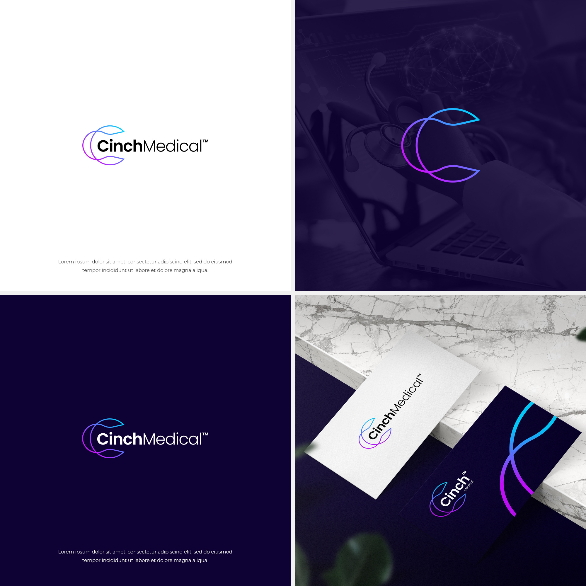 Cinch Medical - Logo Design brand brand design branding graphic design icon illustrator logo logo design logofolio logos modern motion graphics professional simple vector