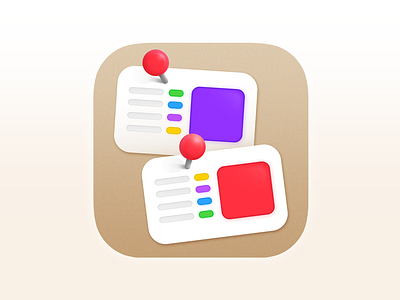 PinPin App Icon design app icon app icon design figma icon design icon set illustrator ios icon iphone iphone icon macos people photoshop pin pinpin purple pushpin red ui vibrant