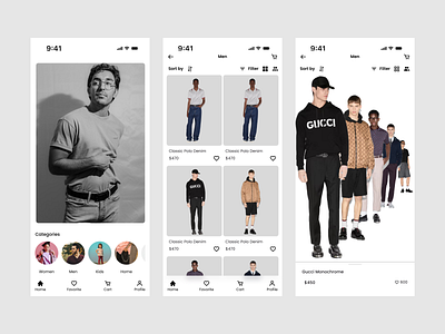 Minimalist Fashion E-commerce App Design 3d branding design designcommunity dribbbleshowcase ecommercedesign fashionapp figmadesign graphic design illustration minimalistdesign mobileapp motion graphics ui uidesign uiux