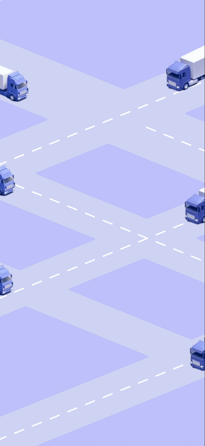 3D Truck Animation: Crossing Intersections 3d 3danimation animation dribbbleshowcase figma learning3d minimalistart mobiledesign motion graphics motiondesign phase trucksanimation