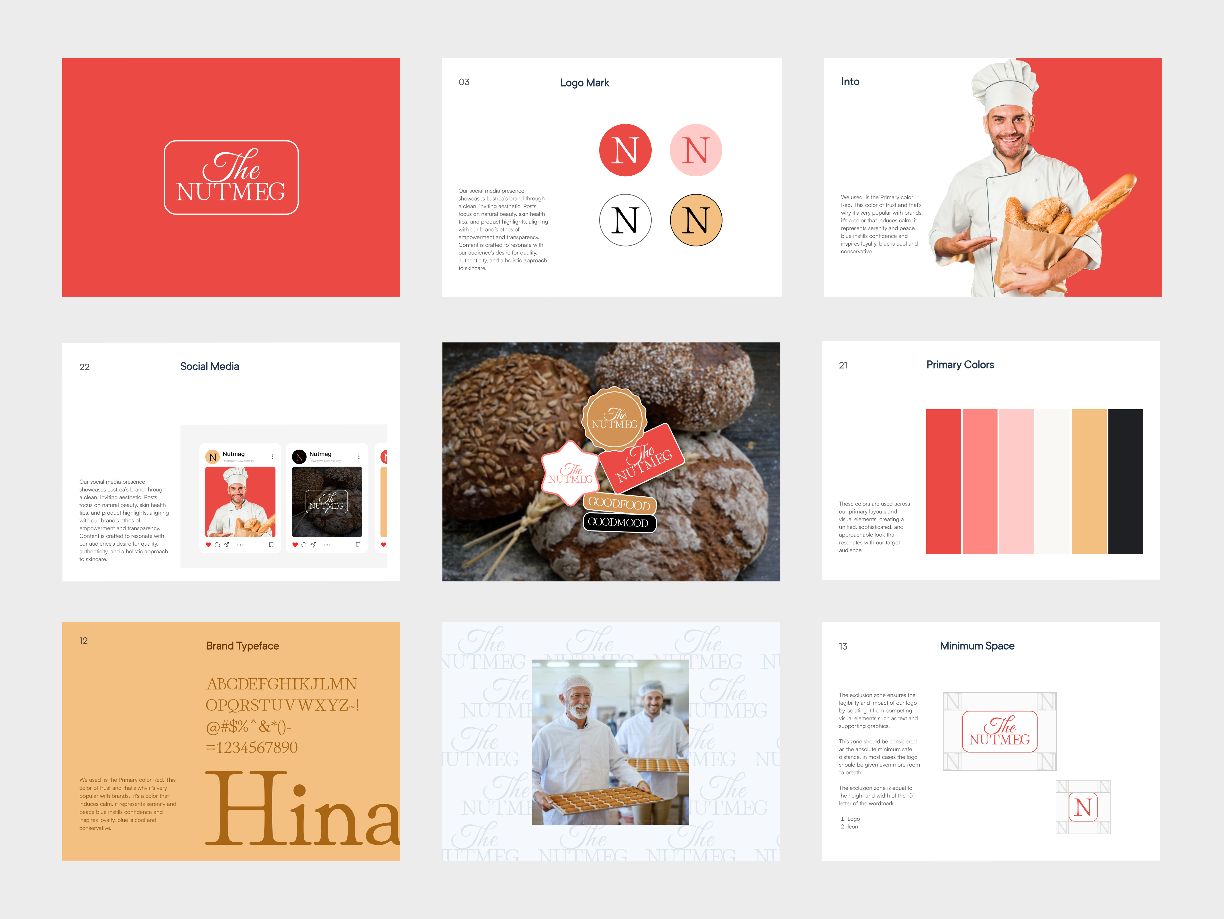 Nutmeg - Brand Idetity Design aero branding agency bakery food bakery logo brand design brand identity branding branding design design food food logo graphic design letter mark logo logo logo mark minimal modern logo rebrand visual design