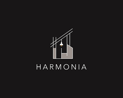 HARMONIA LOGO | MINIMALIST LOGO | LOGO DESIGN harmonia harmonia logo interior design logo interiordesignlogo logo design minimalist logo minimalistlogo modern design moderndesign professional logo professionallogo