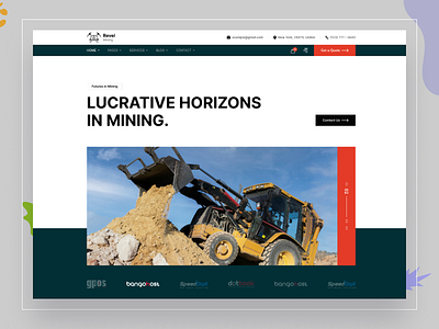 Mining & Crafting appdesign branding caterpillar crafter creative design design drilling earthmoving excavator geology gold landing page miner mining figma design miningengineering miningindustry ux design web design