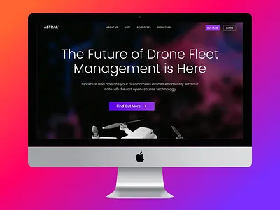 Fleet Management for Drones graphic design typography ui uiux ux