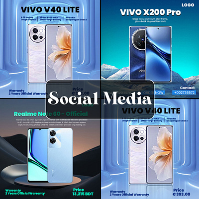 Mobile Social Media Banner advertising banner design graphic design graphic designer marketing mobile