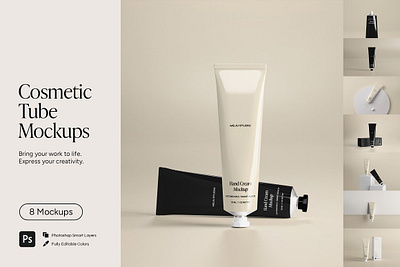 Cosmetic Tube & Packaging Mockups beauty mockup cosmetic tube packaging mockups cosmetic tube mockup cosmetic tube packaging cosmetics mockup cream mockup cream tube mockup hand cream hand cream mockup lotion mockup minimal mockup packaging mockup packaging mockups skincare mockup skincare packaging mockup toothpaste mockup tube mockup