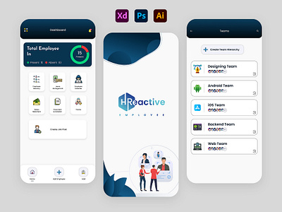 Hreactive App Design android design ios mobile app design ui uidesign ux