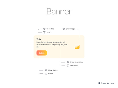 Banner appearance modal modern pop up product design ui design ui library