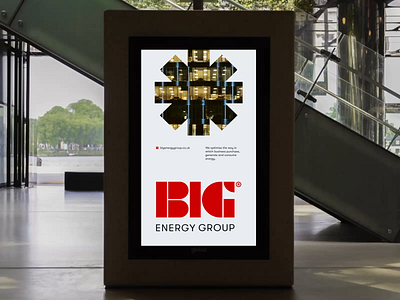 Energy Group Digital Signage adverisement animation billboard brand positioning branding corporate billboard corporate design digital ad digital signage electronic display board energy energy advisory energy procurement logo animation motion graphics ooh sustainability visual communication