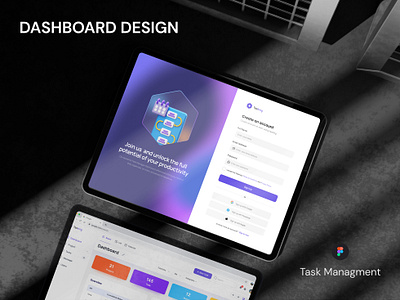 Task Management dashboard design figma task management ui ux design