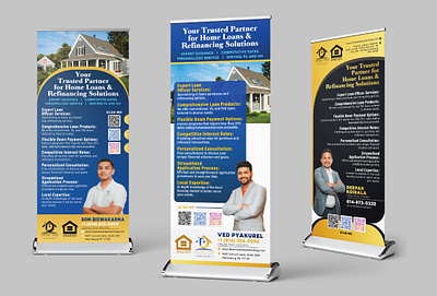 Roll Up Banner Designs For An Event branding corporate design event event design graphic design graphics designer illustration marketing campaign roll up roll up banner roll up design stand design standee standee design