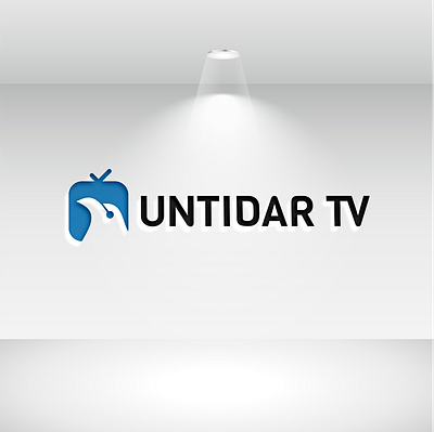 Logo for UntidarTV branding design graphic design logo