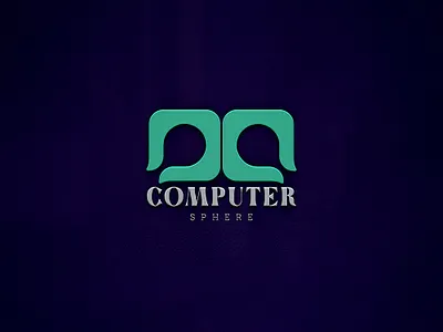 Computer Sphere Logo Design bold typography branding creative design custom logo digital design graphic design icon design logo design logo inspiration minimal logo modern logo professional logo tech branding technology unique branding