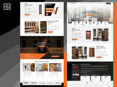 Innovative Sauna & Wellness Website design elementor figma graphic design photoshop ui ux web design web development wordpress