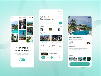 Travel Mobile App Design adventure app app design booking clean design destination hotel mobile mobile app mobile app design simple tourism travel travel agency travel app traveler traveling trip uiux