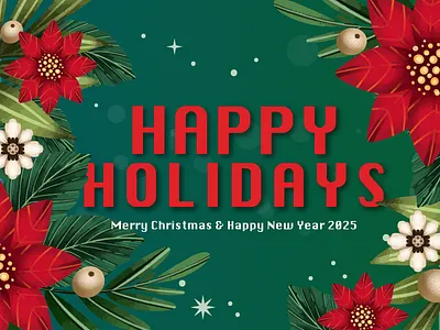 Happy Holidays!!! 3d animation branding design graphic design happy holidays illustration logo merry christmas motion graphics poster puramu ui ui design uiux ux design uxui design web design website design wordpress website