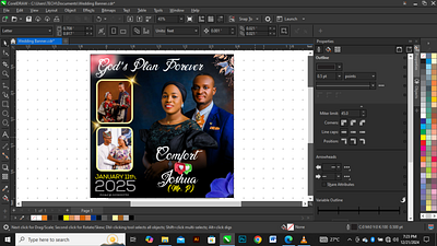 Wedding Banner Design africa banner branding designer flyerdesign graphic design nigeria social media sokoto