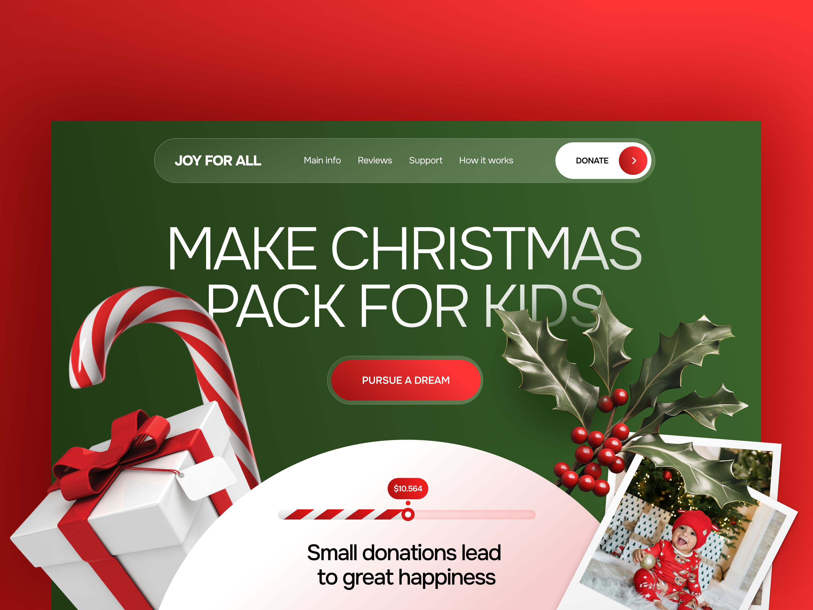 🎄Web Design for the Xmas marketplace | Hyperactive