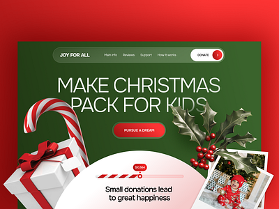 🎄Web Design for the Xmas marketplace | Hyperactive colors concept design ecommerce graphic design green header hero section hyperactive landing page main page marketplace platform product design ui ux web web design website xmas