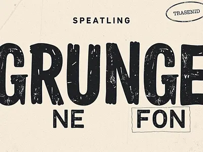 Grunge Fonts Trashed font graphic design grunge illustration serif font typeface