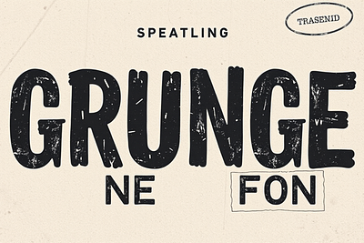 Grunge Fonts Trashed font graphic design grunge illustration serif font typeface