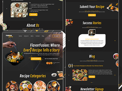 Fusion Flavors | Bold Bites: A Fusion of Flavors 🍴✨| website boldflavors creativeeats culinaryart dribbblefood flavorinnovation fooddesign foodieinspiration foodlovers foodphotography fusioncuisine fusionrecipes globaltastes moderncuisine tastetheworld visualdelight