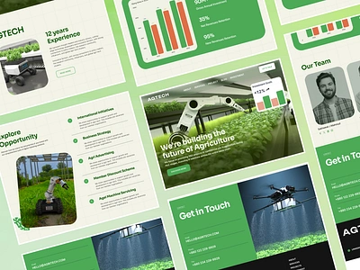 AGTECH-Agriculture website sections 2025 agriculture landingpage agrotech branding creative design graphic design landingpagr ui ui design uiux website website design