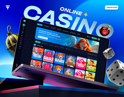 Paradise – Online casino 3d casino corporate csgo design dice dota2 gambling game mines roulette rust standoff ui ux website