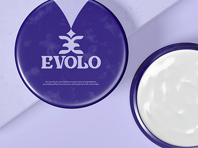 Evolo Naturals branding logo natural skin care