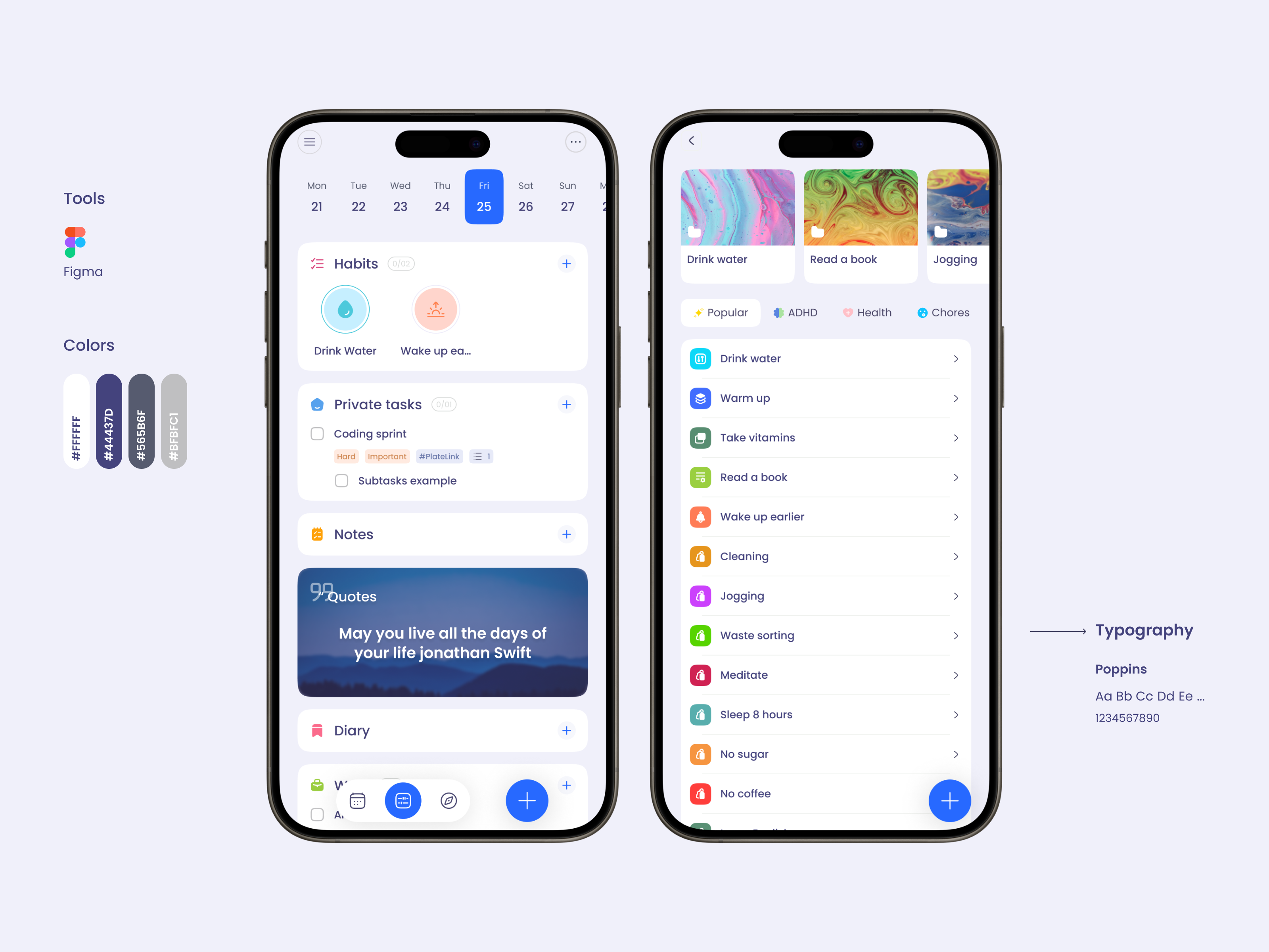 Example of Mobile App UI Design