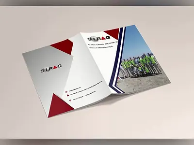 تصميم بروفايل شركة سراج - بغداد 2017 #smartdesign_2017 graphic design